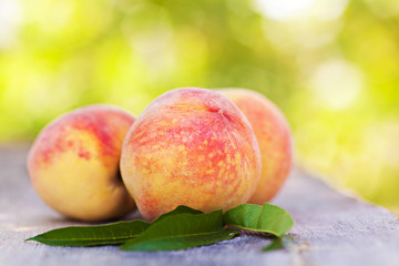 fresh peaches