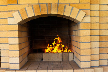 Fireplace stone