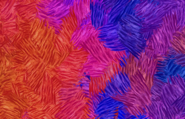 Abstract texture background. Digital painting in Vincent Van Gogh style artwork. Hand drawn artistic pattern. Modern art. Good for printed pictures, postcards, posters or wallpapers and textile print.