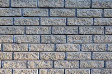 Brick wall light background.