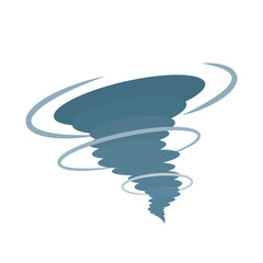 Hurricane tornado icon. flat vector illustration isolated