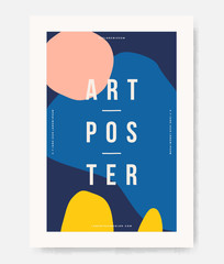 Modern Abstract Design Poster