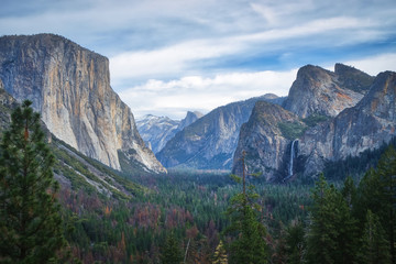 Yosemite Valley from Tunnel View