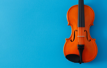 Fototapeta na wymiar Classical music festival poster violin