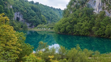 water and nature in the mountains