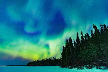 Peel and stick wallpaper Northern Lights Northern Lights