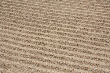 Sand with design and texture