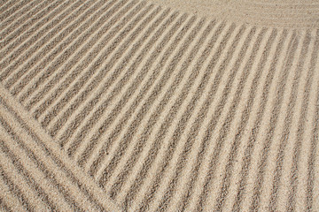 Fototapeta na wymiar Sand with design and texture