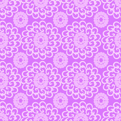 EPS 10. Damask seamless pattern