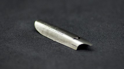 Old metal pen nibs