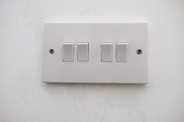 Four way electrical light switch.