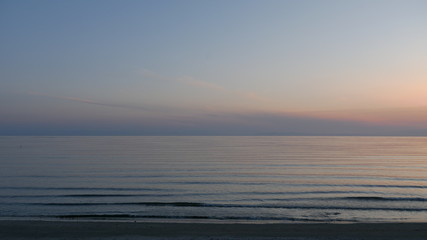 Fototapeta premium sunset over the sea