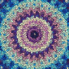 Seamless grunge abstract square pattern. Paint grunge cracks.