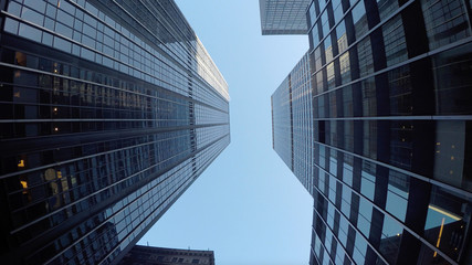 Fototapeta na wymiar Cityscape Skyline Architecture Infrastructure of Commercial Entreprise Corporate Buildings