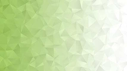 Light green abstract mosaic background with polygonal design, vector illustration template