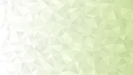 Light green modern low poly style background with triangle pattern, vector illustration template