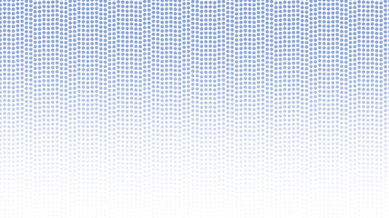 White and blue pop art background in vitange comic style with halftone dots, vector illustration template for your design
