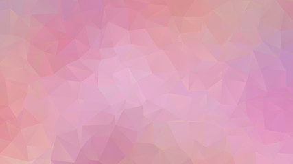 Fototapeta na wymiar Light pink abstract polygonal background with triangle design, vector illustration template