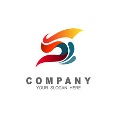 Obraz premium logo letter s with simple looks. letter s vector illustration