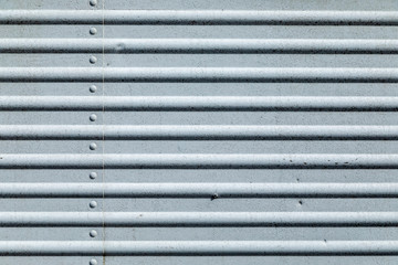 Front of weathered metal panel