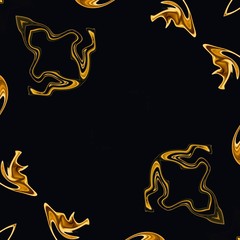 Abstract liquid gold design pattern. Graphic painting in golden color. Great as decor for rich and luxury products. Fashion print. Creative background in stylish motifs.