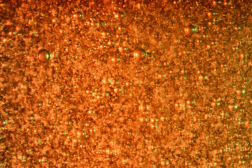 color gel with bubbles, background image