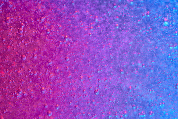 Obraz premium color gel with bubbles, background image