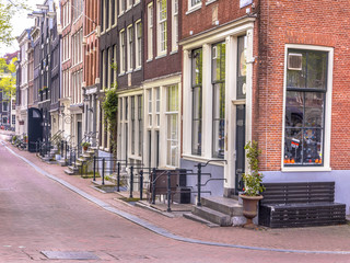Amsterdam city centre street scene