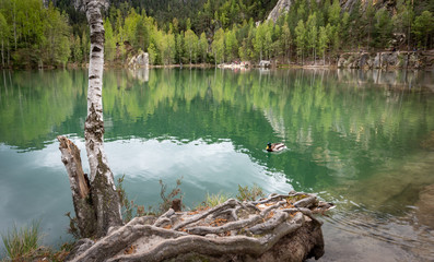 Jezioro Adrspaskie skalne miasto, Teplice nad Metuji © Miroslaw