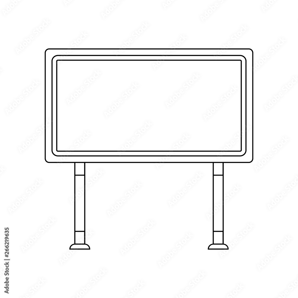 Poster information sign colored icon. element of road signs and junctions for mobile concept and web apps i
