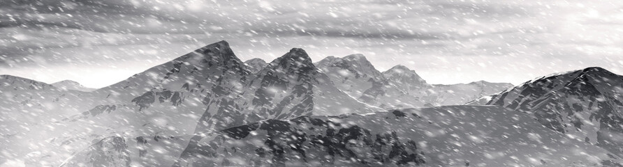 Winter Tatras in Eastern Europe