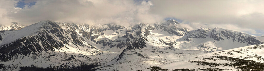 Winter Tatras in Eastern Europe