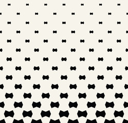 fading halftone geometric vector border pattern