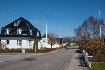 Town of Glumsoe in Denmark