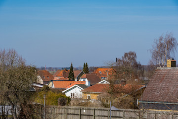 Town of Glumsoe in Denmark