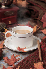 Hot and delicious coffee