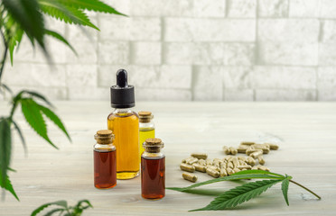 Full Spectrum Cannabis CBD and THC oils and pills