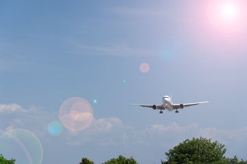 太陽と飛行機