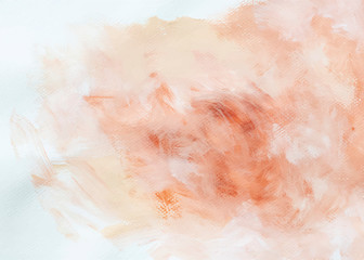 Obraz na płótnie Canvas Orange painted background