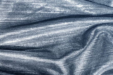 Silk fabric folds