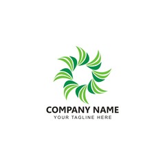 Beauty Flowers Logo vector
