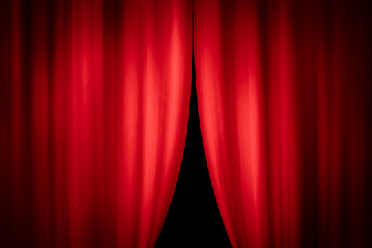 Red curtain theater entertainment background, Red curtain background. Stock  Illustration | Adobe Stock