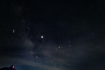 Fototapeta premium 美ヶ原高原の星空
