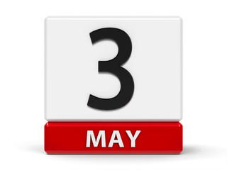 Cubes calendar 3rd May