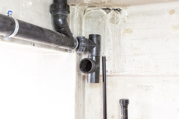 toilet drainage pipes