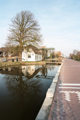 Fototapeta na wymiar typical Dutch bridge