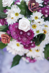 Obraz na płótnie Canvas Wedding flower bouquet for wedding occasion.