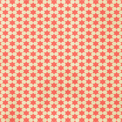 old retro pattern on paper