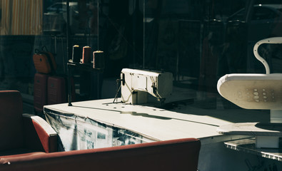 Illegal manufacture in China of counterfeit clothes