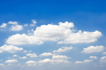 Naklejka na ściany i meble tranquil with beautiful cloud and blue sky background.